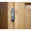 image:imageDecoBasics 12 Overlay Full Wrap Cabinet Hinges for Kitchen 25 Pair 50 Pcs Satin Brushed Nickel Around Self Closing10 Pairs Pack 20 Pcs