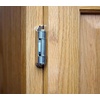 image:imageDecoBasics 12 Overlay Full Wrap Cabinet Hinges for Kitchen 25 Pair 50 Pcs Satin Brushed Nickel Around Self Closing5 Pairs Pack 10 Pcs