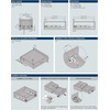 image:imageDecoBasics 18 Undermount Drawer Slides One Pair Full Extension Soft Close HeavyDuty Sliding Hardware for Kitchens Bathrooms Desks  85lb Load Rate  Metal One Set 18 Inch