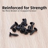 image:imageDecoBasics 20 Pack Oil Rubbed Bronze Cabinet Hinges for Cabinet Doors 10 Pairs  12 Overlay SemiWrap SelfClosing Face Frame Hinges for Cupboard amp Kitchen Doors wQuiet BumpersMatte Black
