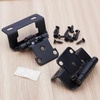 image:imageDecoBasics 20 Pack Oil Rubbed Bronze Cabinet Hinges for Cabinet Doors 10 Pairs  12 Overlay SemiWrap SelfClosing Face Frame Hinges for Cupboard amp Kitchen Doors wQuiet BumpersMatte Black