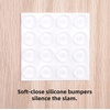 image:imageDecoBasics 20 Pack Oil Rubbed Bronze Cabinet Hinges for Cabinet Doors 10 Pairs  12 Overlay SemiWrap SelfClosing Face Frame Hinges for Cupboard amp Kitchen Doors wQuiet BumpersBrushed Nickel