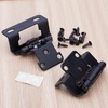 image:imageDecoBasics 20 Pack Oil Rubbed Bronze Cabinet Hinges for Cabinet Doors 10 Pairs  12 Overlay SemiWrap SelfClosing Face Frame Hinges for Cupboard amp Kitchen Doors wQuiet BumpersMatte Black