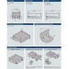 image:imageDecoBasics 21 Undermount Drawer Slides 4 Pair Full Extension Soft Close HeavyDuty Sliding Hardware for Kitchens Bathrooms Desks  85lb Load Rate  Metal 8 Slides 21 Inch