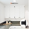 image:imageDecoBasics 38 Inset Cabinet Hinges Bronze 25 Pair 50 Pcs Oil Rubbed Bronze Offset Self Closing Cabinet Hinges for Kitchen Cabinets wBumpers amp Upgraded ScrewsMatte Black