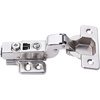 image:imageDecoBasics Full Overlay European Soft Close Cabinet Hinges for Kitchen Cabinets 100 Pcs 105 Frameless Concealed Cabinet Door Hinge 10 Way Adjustability amp Clip on Plate Easy InstallationInset