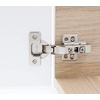 image:imageDecoBasics Full Overlay European Soft Close Cabinet Hinges for Kitchen Cabinets 100 Pcs 105 Frameless Concealed Cabinet Door Hinge 10 Way Adjustability amp Clip on Plate Easy InstallationFull Overlay