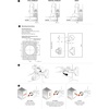 image:imageDecoBasics Full Overlay European Soft Close Cabinet Hinges for Kitchen Cabinets 100 Pcs 105 Frameless Concealed Cabinet Door Hinge 10 Way Adjustability amp Clip on Plate Easy InstallationFull Overlay