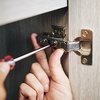 image:imageDecoBasics Full Overlay European Soft Close Cabinet Hinges for Kitchen Cabinets 100 Pcs 105 Frameless Concealed Cabinet Door Hinge 10 Way Adjustability amp Clip on Plate Easy InstallationInset