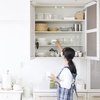 image:imageDecoBasics Full Overlay European Soft Close Cabinet Hinges for Kitchen Cabinets 100 Pcs 105 Frameless Concealed Cabinet Door Hinge 10 Way Adjustability amp Clip on Plate Easy InstallationHalf Overlay