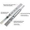image:imageDecobasics Double Spring Soft Close Drawer Slides 22 inch 10 SetPair Full Extension Ball Bearing 100 lbs Capacity Heavy Duty Drawer Slides and Glides for Kitchen Cabinets amp Furnitures Easy Install10 Pairs