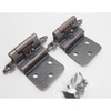 image:imageKenon 38 Inset Cabinet Hinge 25 Pairs Brushed Bronze