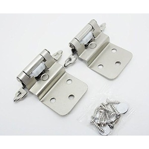 image:imageDecobasics 38 Inset Cabinet Hinge 25 Pairs Antique Brass Cabinet Hinges
