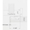 image:imageDecoBasics Kitchen Cabinet Hinges 114 Pack of 20  Soft Close Cupboard Door Hinges  Home Improvement Cabinet Hardware  3 Way Adjustability amp Easy Installation