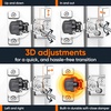 image:imageDecobasics 10 Pack Soft Close Cabinet Hinges  12 Overlay for Kitchen Cabinet Doors Slow SelfClosing Concealed Hidden Hinges for Face Frame Stainless Steel 3Way Adjustable amp Quiet Close Damper12 Inch