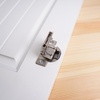 image:imageDecobasics 10 Pack Soft Close Cabinet Hinges  12 Overlay for Kitchen Cabinet Doors Slow SelfClosing Concealed Hidden Hinges for Face Frame Stainless Steel 3Way Adjustable amp Quiet Close Damper86 Degree