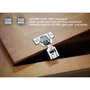 image:imageDecobasics 10 Pack Soft Close Cabinet Hinges  12 Overlay for Kitchen Cabinet Doors Slow SelfClosing Concealed Hidden Hinges for Face Frame Stainless Steel 3Way Adjustable amp Quiet Close Damper34 Inch